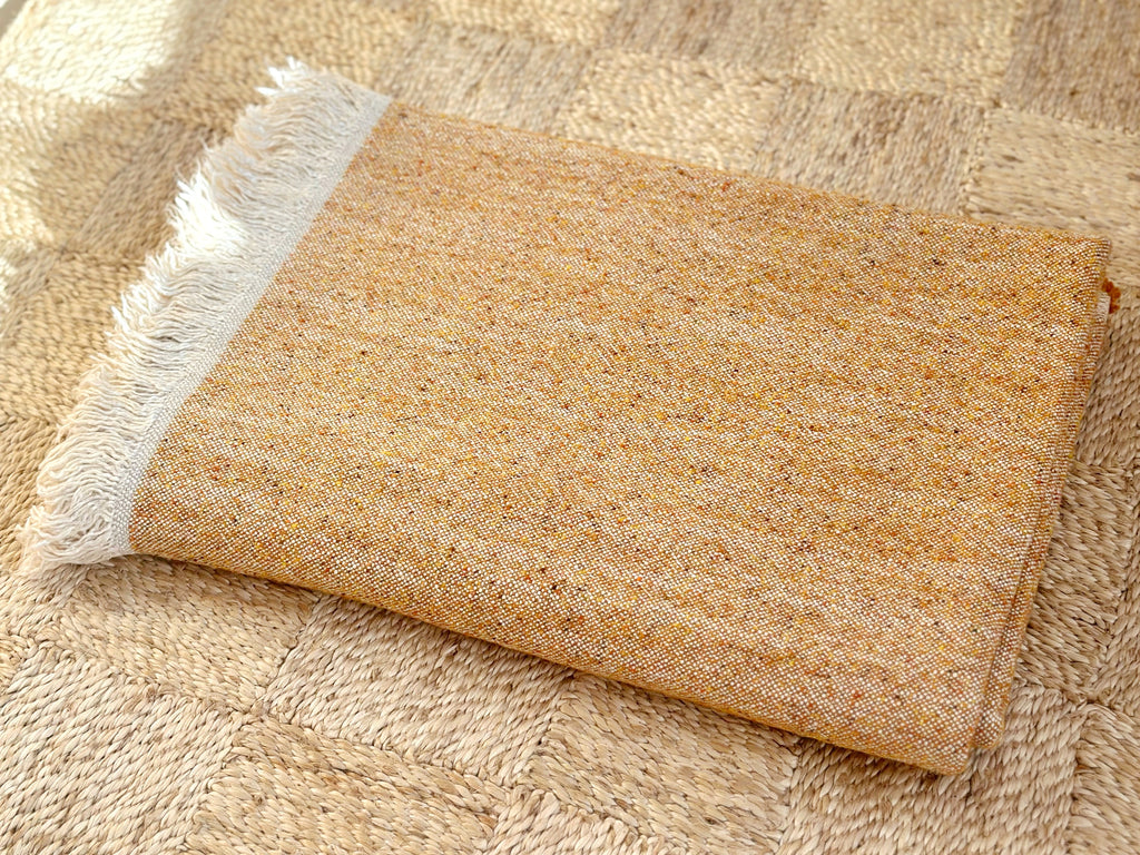 Viscose Wool Speckled Throw