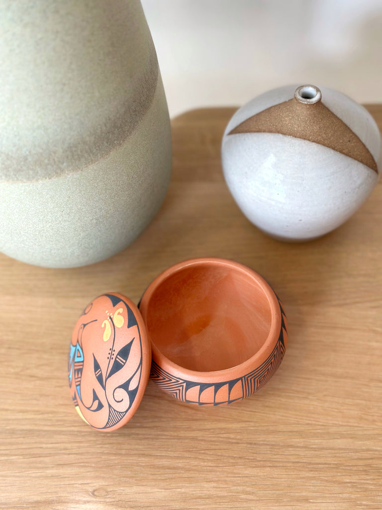 Ceramic Navajo Small Container