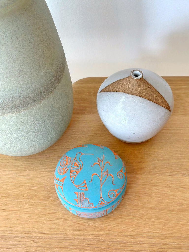 Ceramic Navajo Small Container