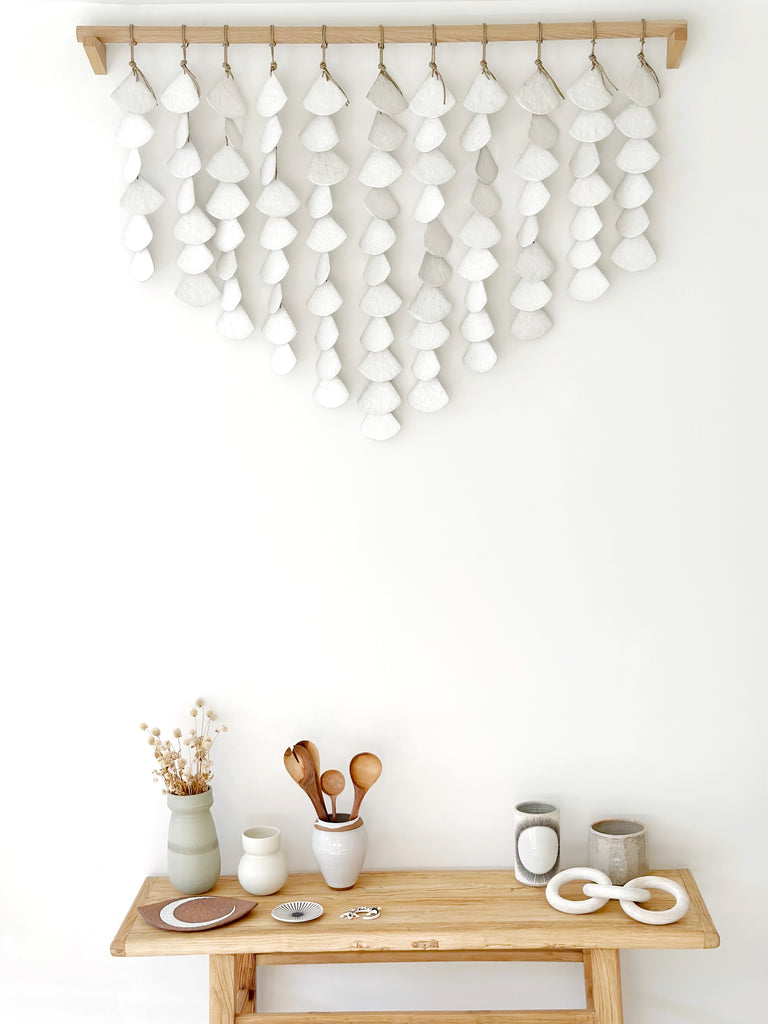 Ceramic Hanging Shell