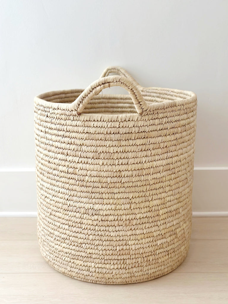 Handwoven Palm XL Basket