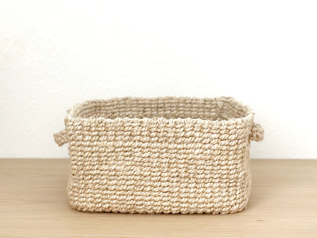 Handwoven Jute Basket