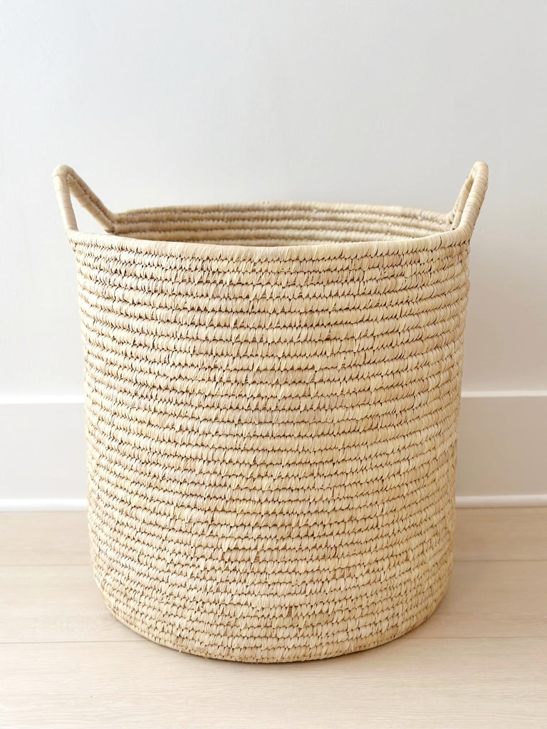 Handwoven Palm XL Basket