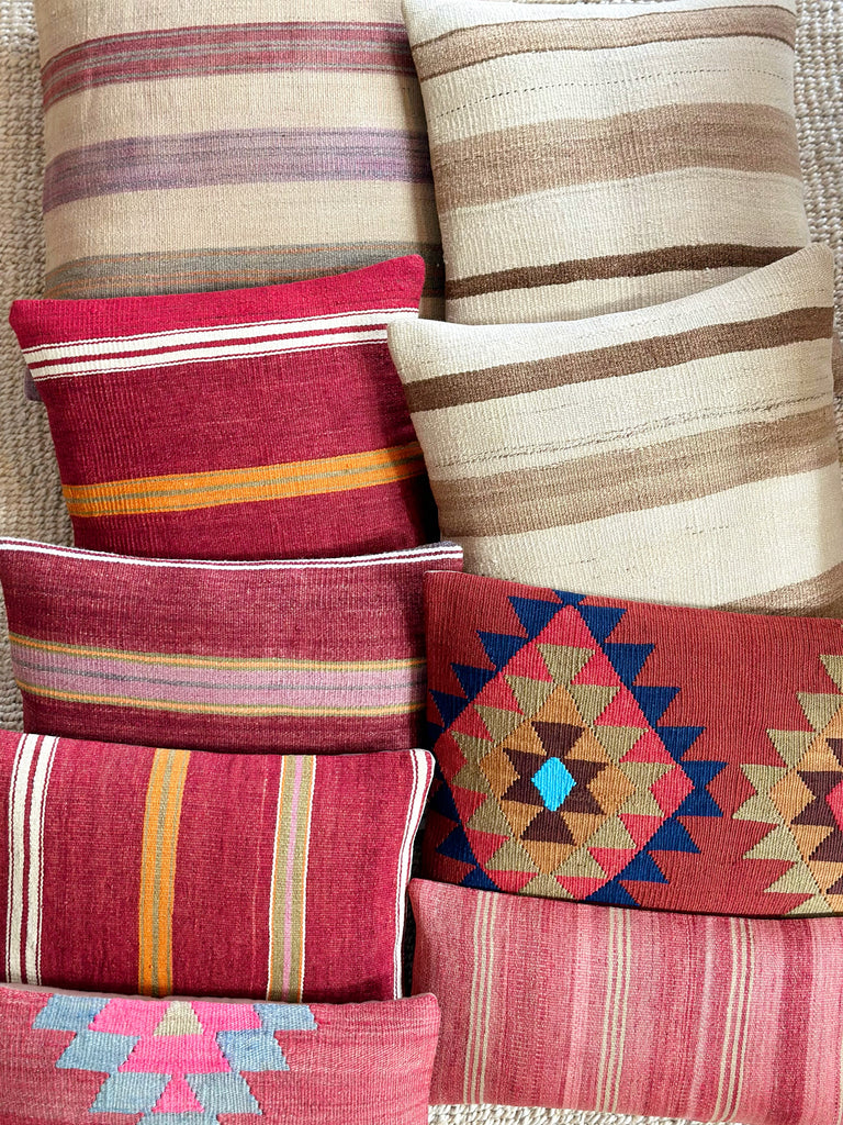 Handwoven Vintage Kilim Pillow