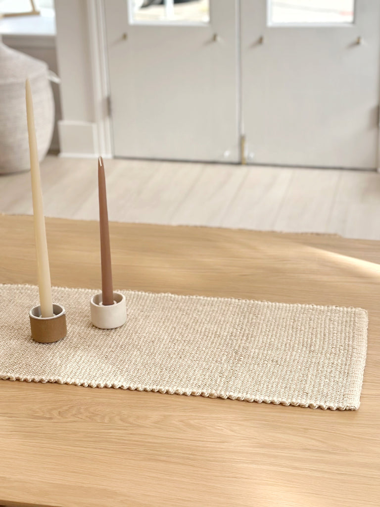 Handwoven Jute Table Runner