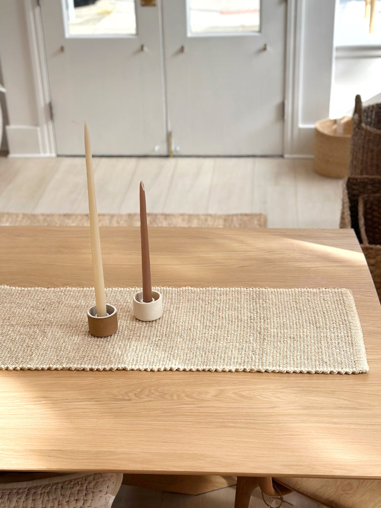 Handwoven Jute Table Runner