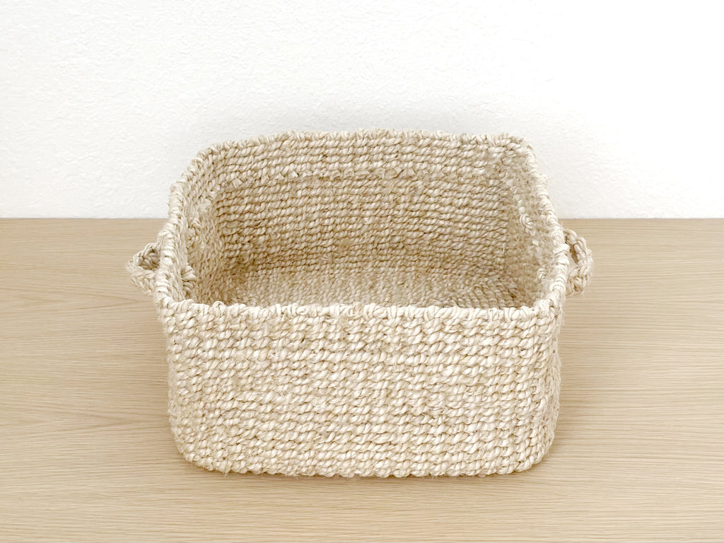 Handwoven Jute Basket