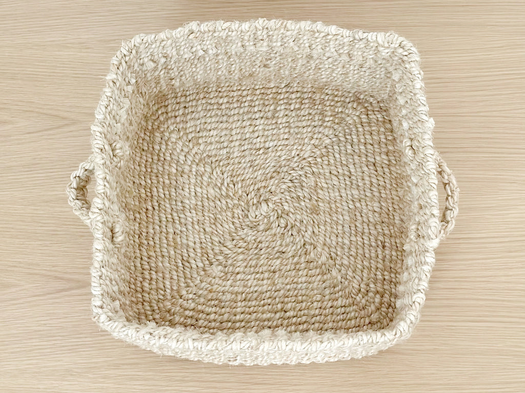 Handwoven Jute Basket