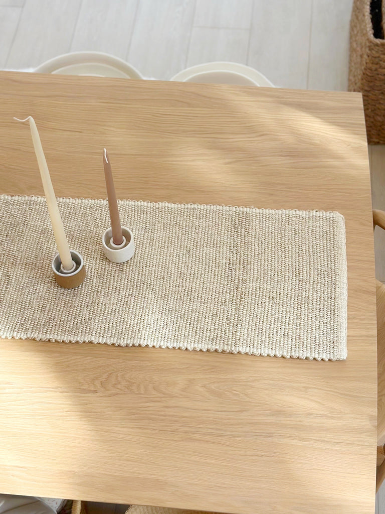 Handwoven Jute Table Runner