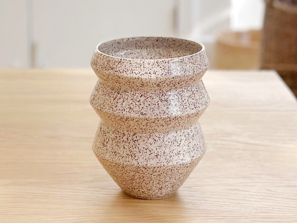 Ceramic Speckled Vase