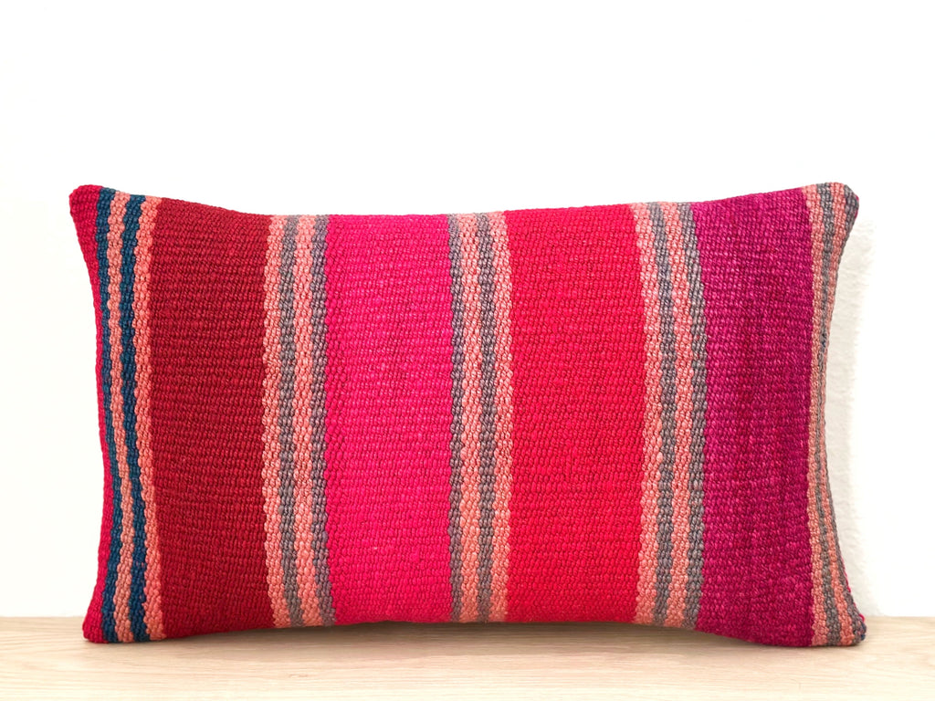 Handloomed Wool Pillow Lumbar