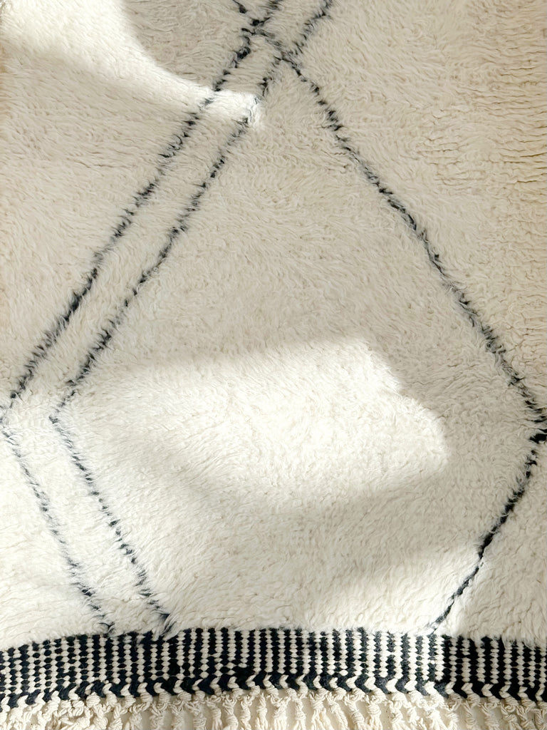 Handknotted Wool Rug - 2'9"W x 5'5"L