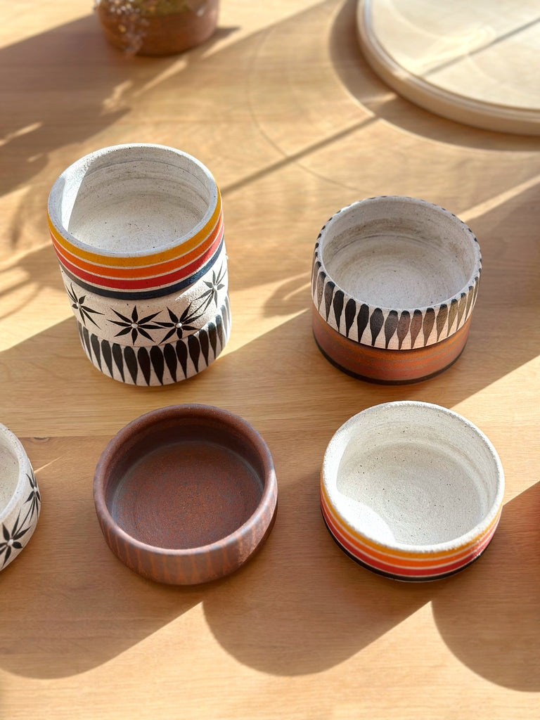 Hand-Painted Ceramic Small Bowl
