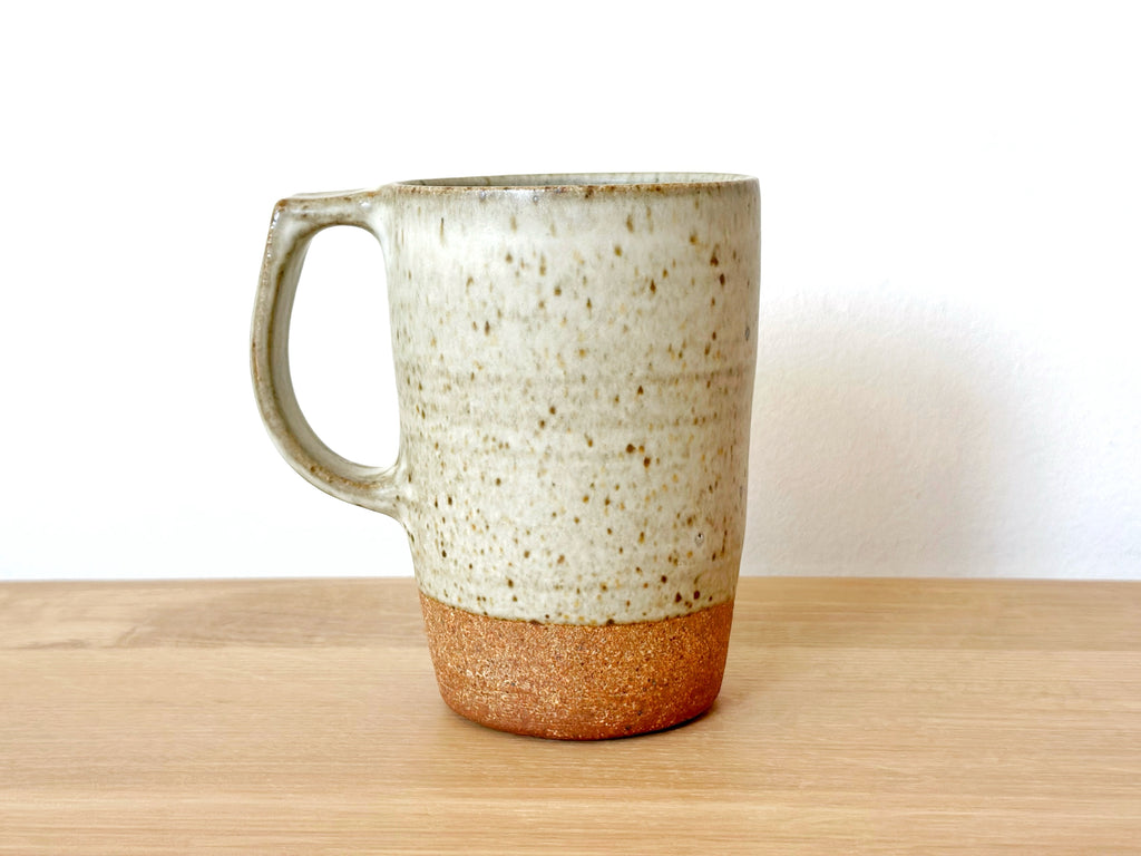 Ceramic Spotty Oatmeal Tall Mug