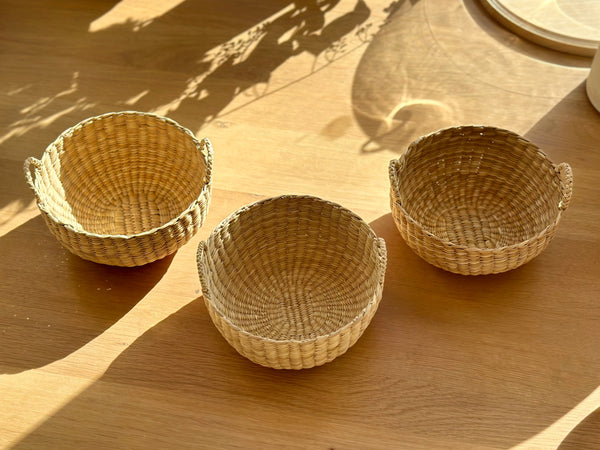Handwoven Mini Basket – CÔTE À COAST
