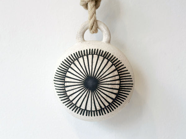 Hand-Painted Ceramic Bell