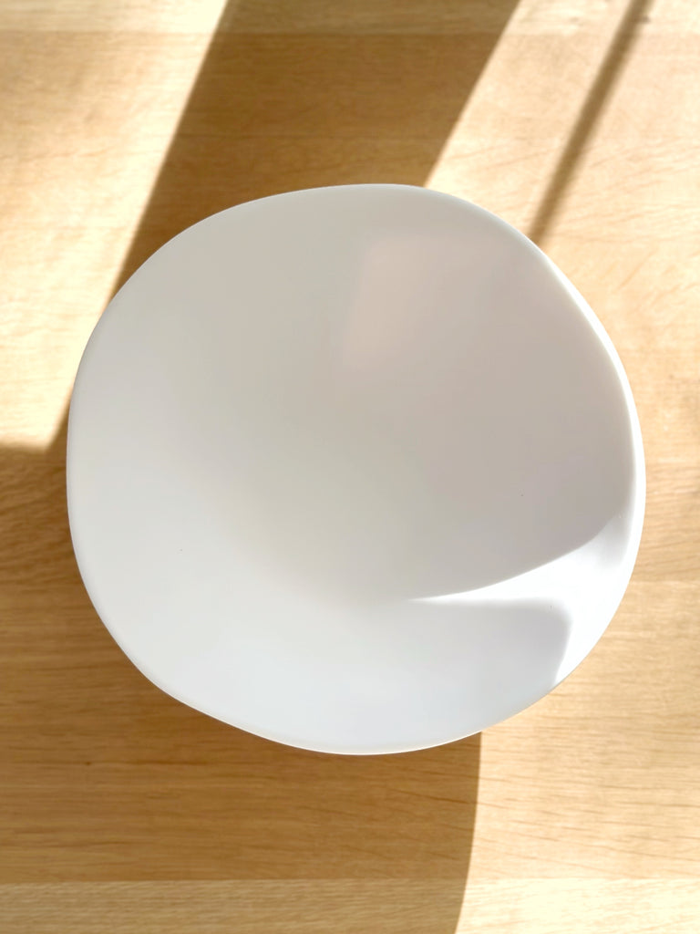 Hand-Sculpted Resin Small Tall Bowl