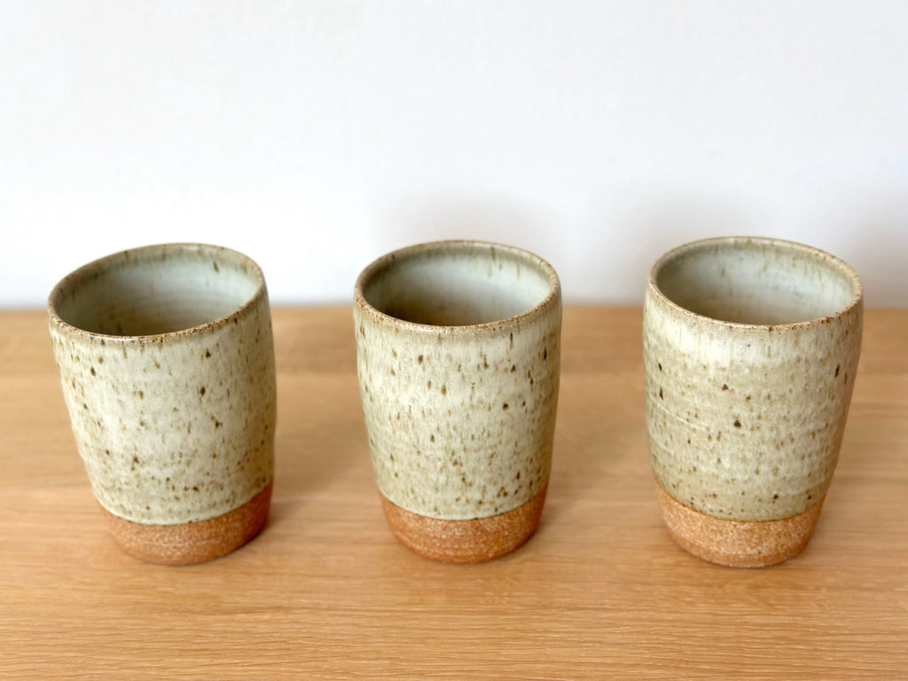 Ceramic Spotty Oatmeal Tumbler