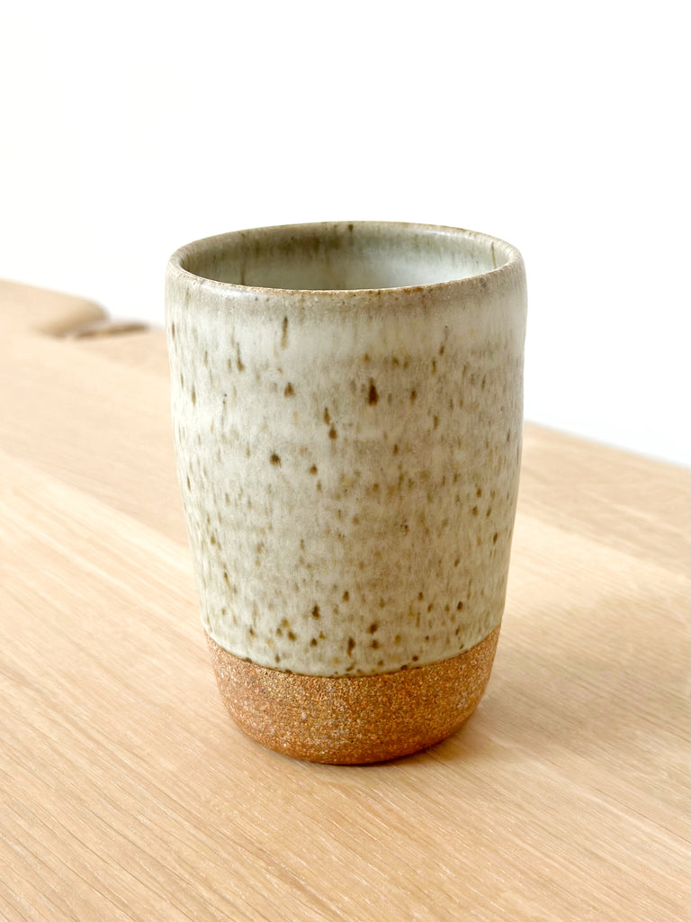 Ceramic Spotty Oatmeal Tumbler