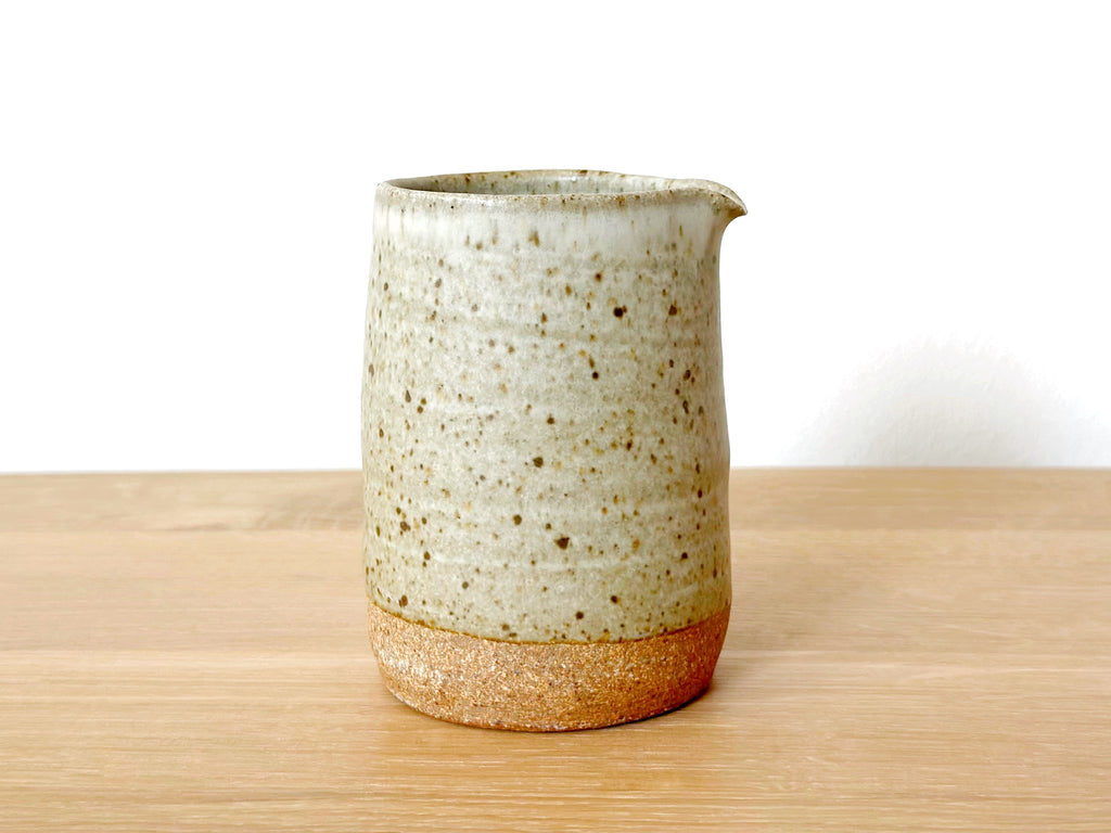 Ceramic Spotty Oatmeal Small Pitcher