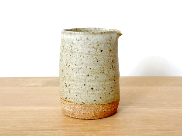 Ceramic Spotty Oatmeal Small Pitcher
