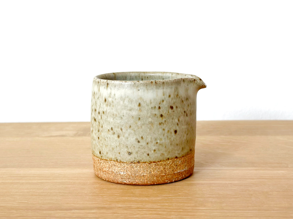 Ceramic Spotty Oatmeal Small Creamer