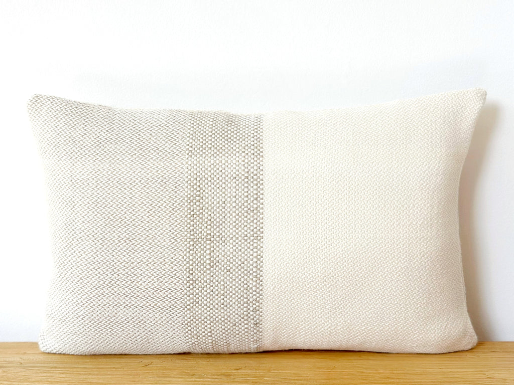 Handwoven Superfine Merino Pillow