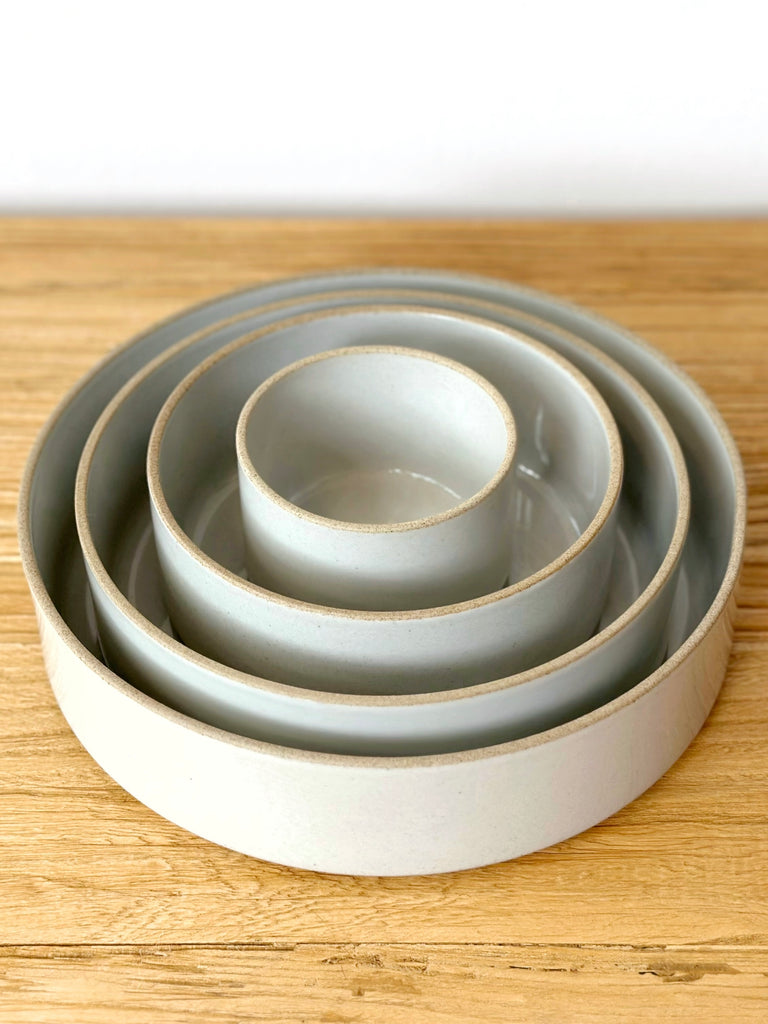 Porcelain Bowl Straight Edge