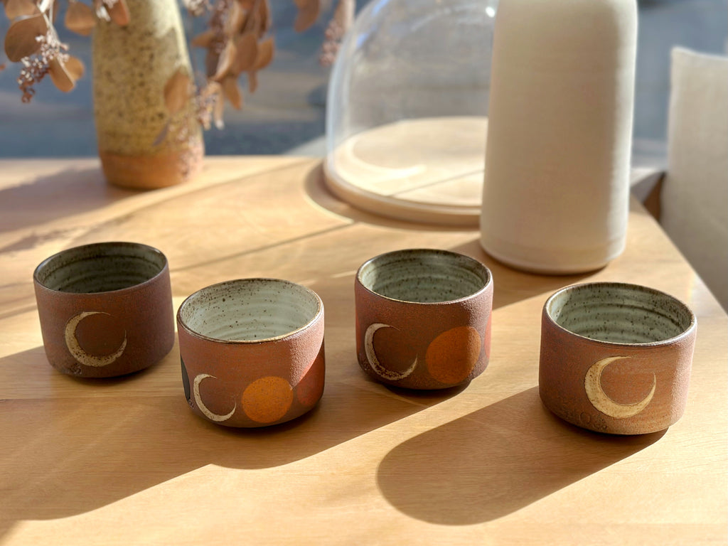 Hand-Painted Ceramic Tea Bowl