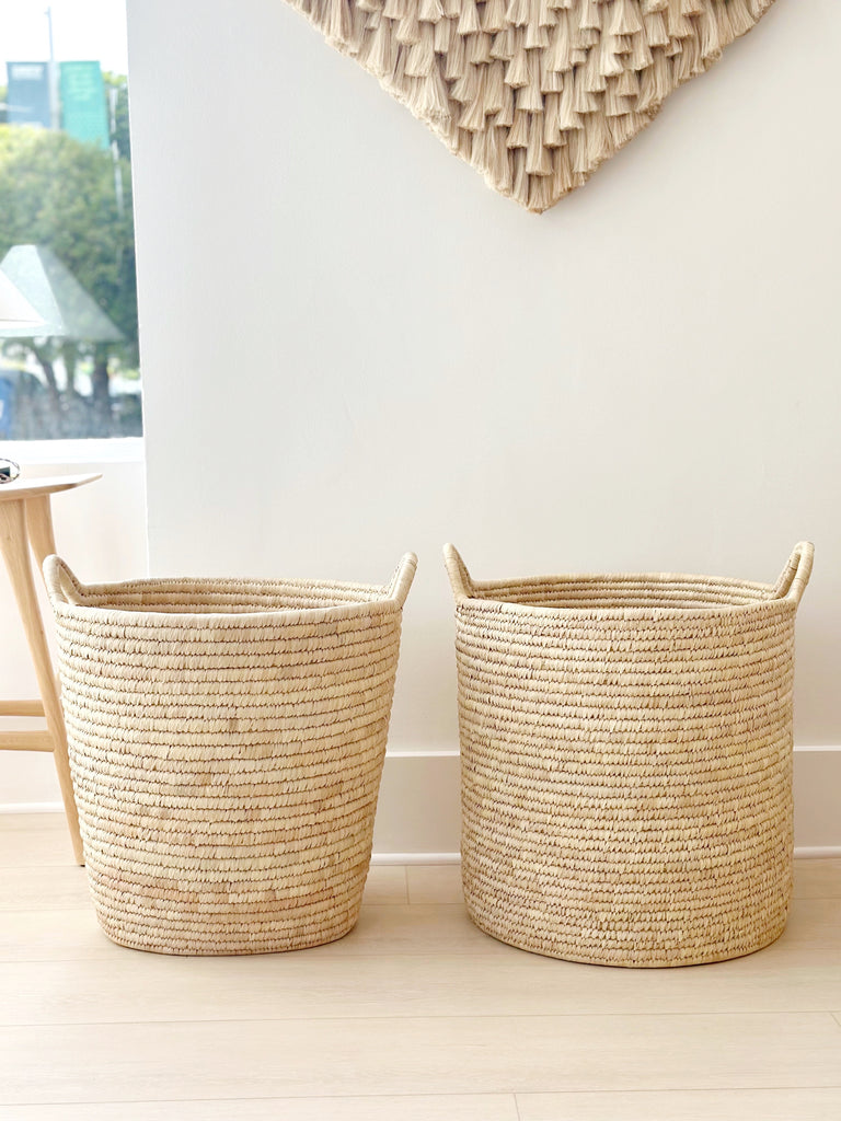Handwoven Palm XL Basket
