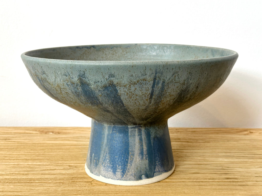 Ceramic Large Pedestal Bowl