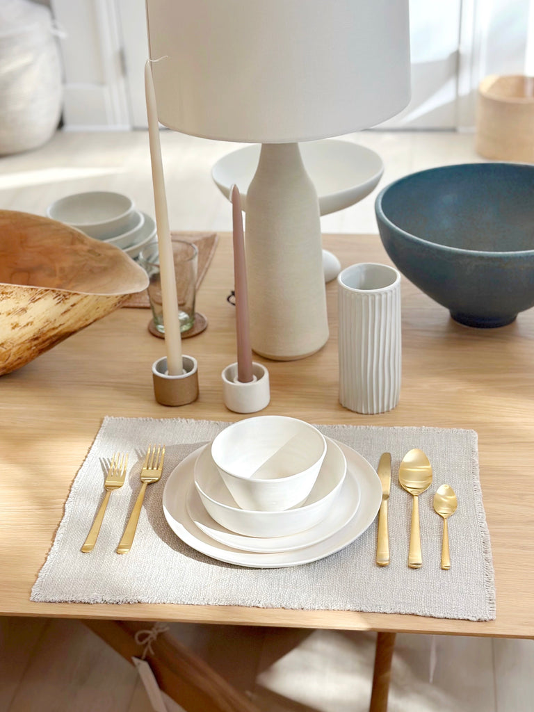 Handwoven Linen Cotton Blend Placemat