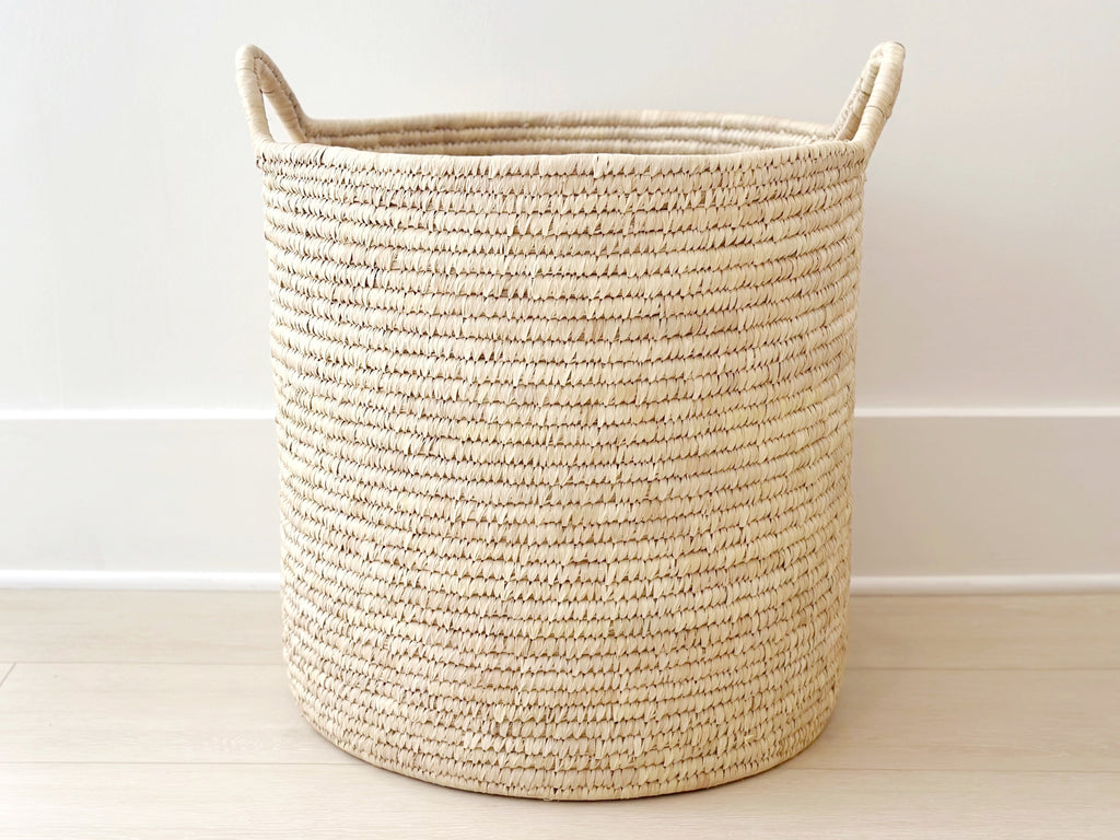 Handwoven Palm XL Basket