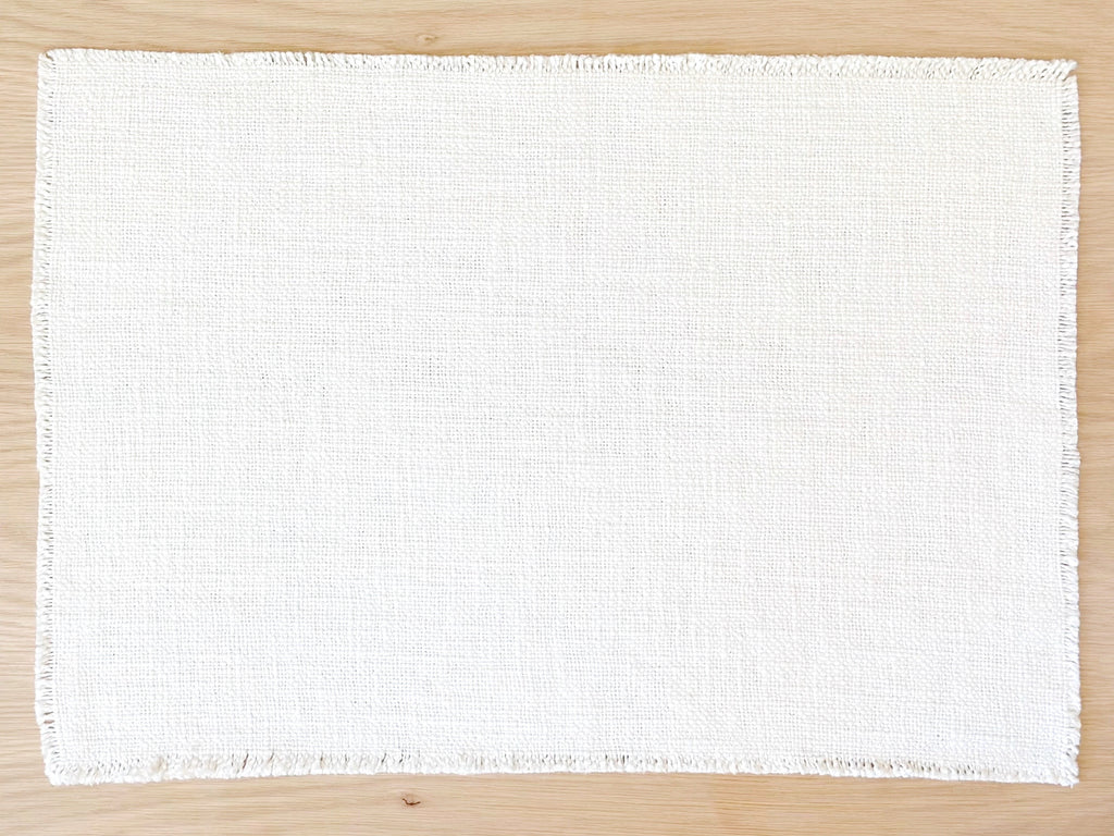 Handwoven Linen Cotton Blend Placemat