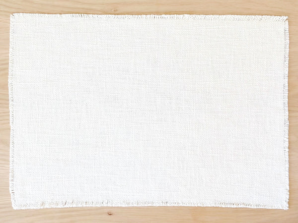 Handwoven Linen Cotton Blend Placemat
