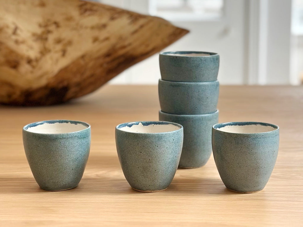 Ceramic Mini Cup - Blue