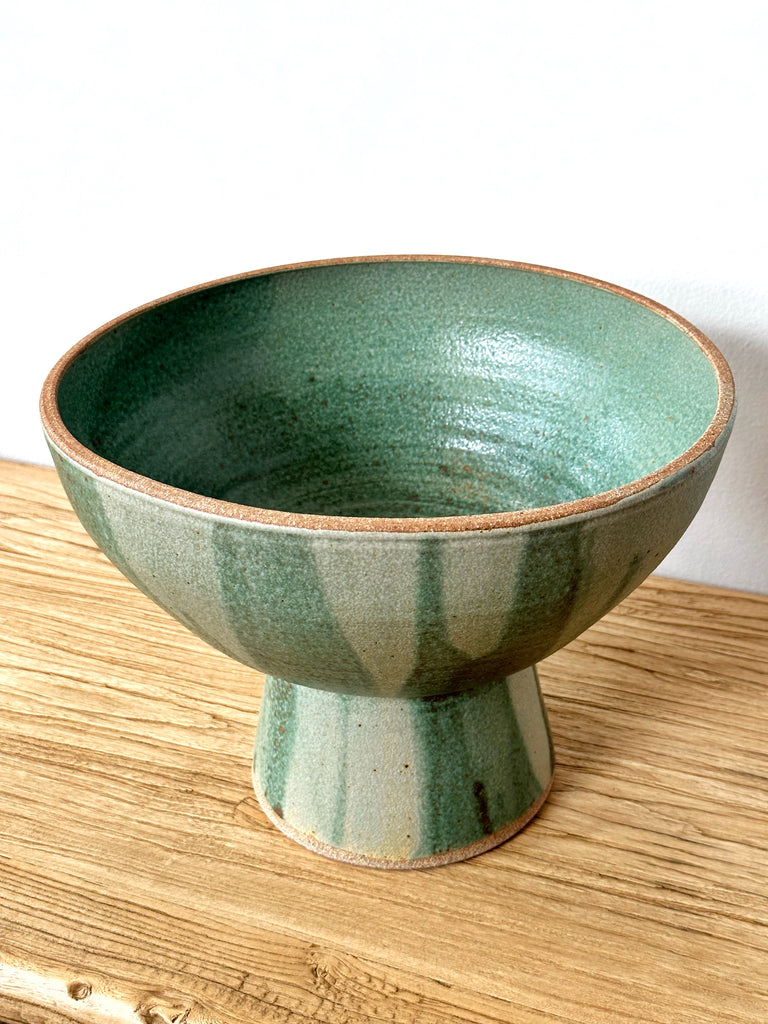 Ceramic Large Pedestal Bowl
