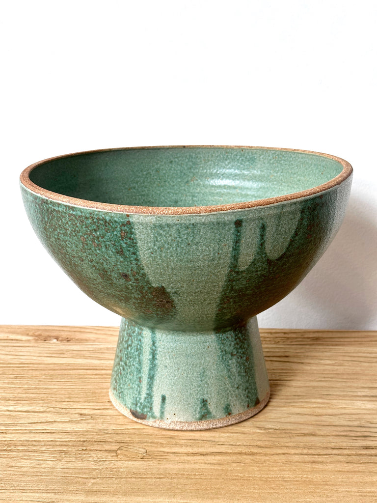 Ceramic Large Pedestal Bowl