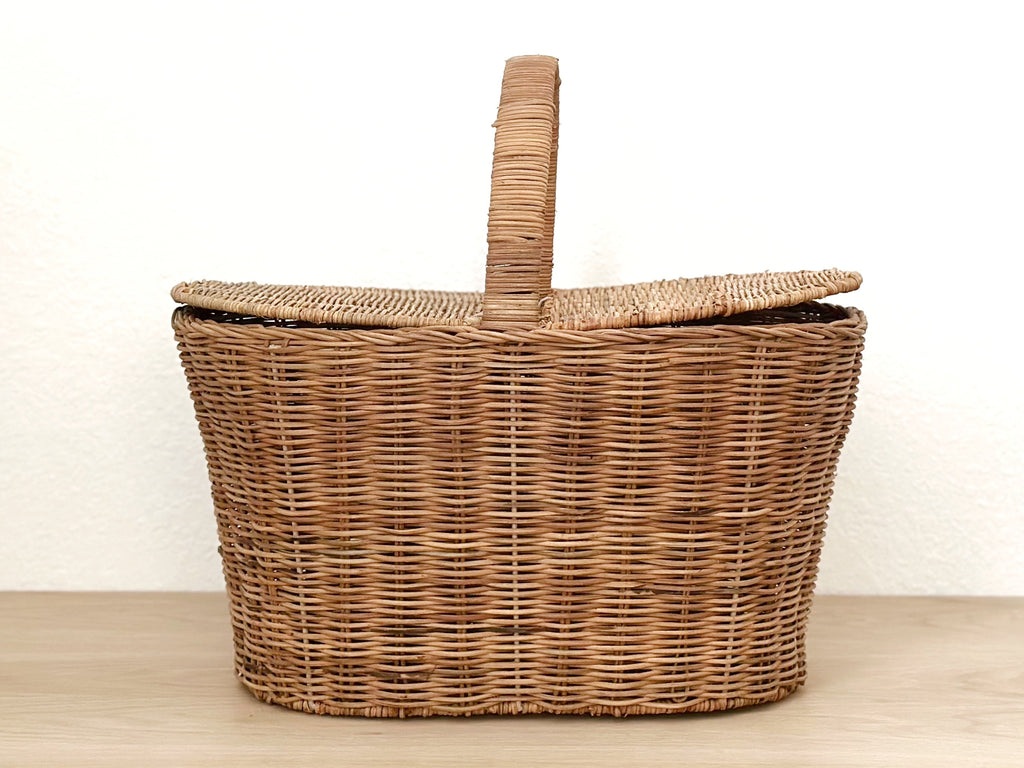 Handwoven Picnic Basket