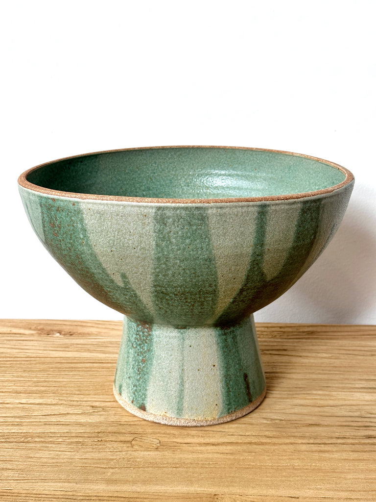 Ceramic Large Pedestal Bowl