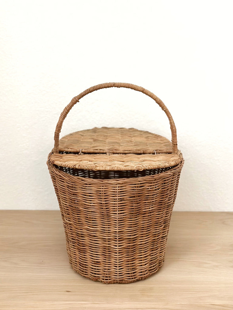 Handwoven Picnic Basket