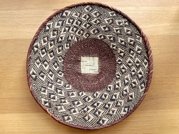 Handwoven Basket Tray