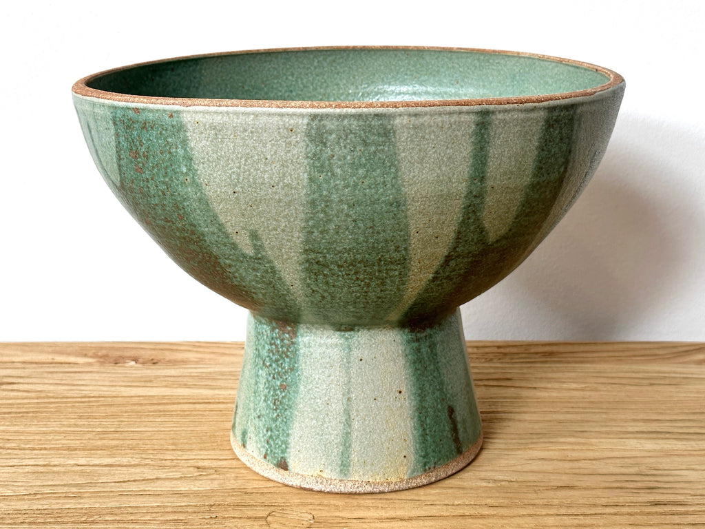 Ceramic Large Pedestal Bowl