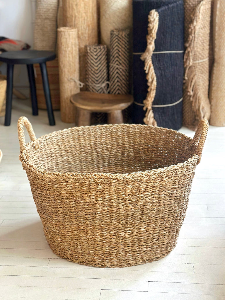 Handwoven Basket Round XL