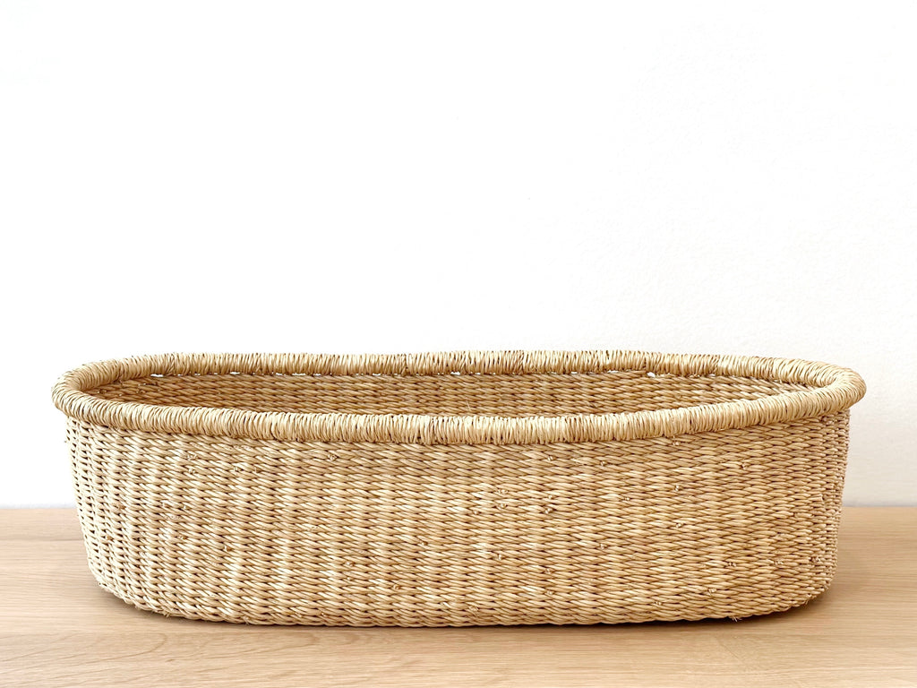 Handwoven Basket Trough