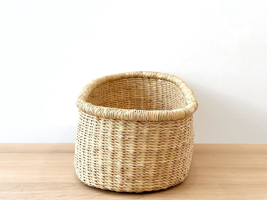 Handwoven Basket Trough
