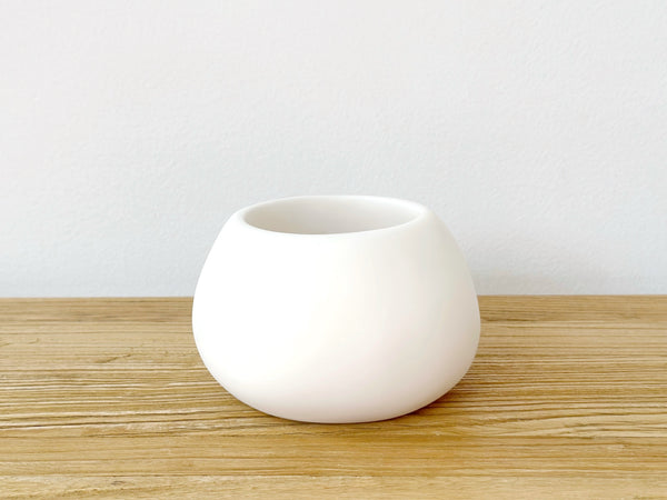 Hand-Sculpted Resin Small Bulbous Vessel