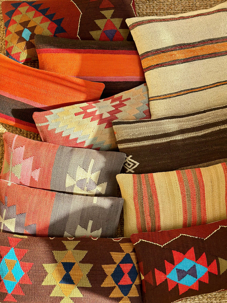 Handwoven Vintage Kilim Pillow