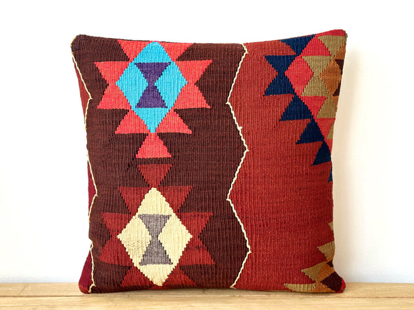 Handwoven Vintage Kilim Pillow