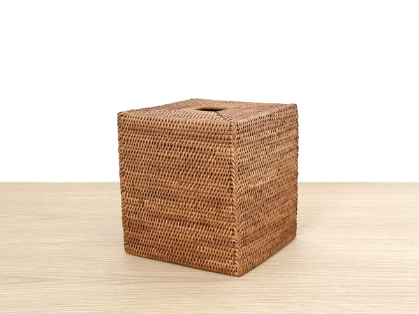 Handwoven Grass Tissue Box